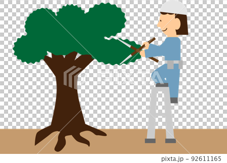 Female gardener 92611165