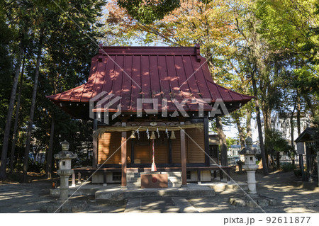 座間市諏訪明神社の全景 座間市諏訪明神社の全景 92611877