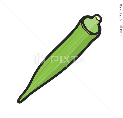野菜イラスト オクラ 野菜イラスト オクラ 92613458