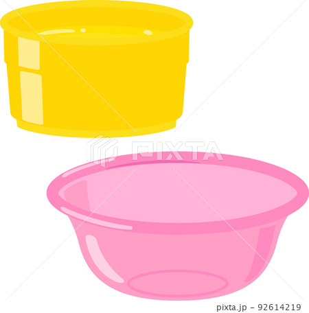 樹脂製の湯桶、バスボウル 92614219