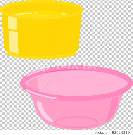 樹脂製の湯桶、バスボウル 92614219
