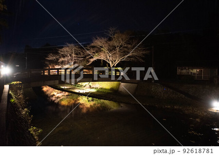 豊後高田市　天念寺・川中不動ライトアップ 92618781