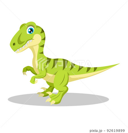 Vector Cartoon Illustration Of Cute Green Dinosaur Jumping To Holding Bird.  Isolated On White Background. Royalty Free SVG, Cliparts, Vectors, and  Stock Illustration. Image 114404736.