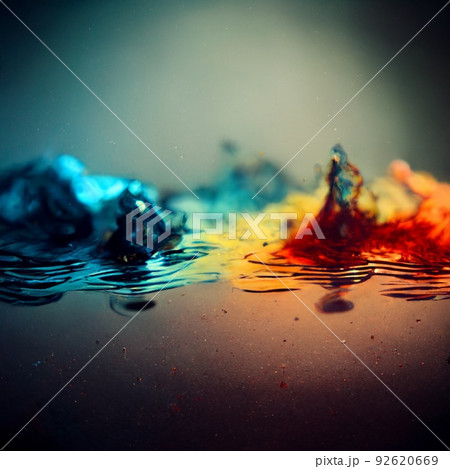 Multicolored ink in water. An explosion of color and contrast. Colorful ink dissolved in water. Perfect for phone wallpaper or for posters. Multicolored ink in water. An explosion of color and contrast. Colorful ink dissolved in water. Perfect for phone wallpaper or for posters. 92620669