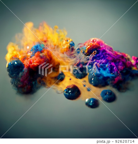 Multicolored ink in water. An explosion of color and contrast. Colorful ink dissolved in water. Perfect for phone wallpaper or for posters. Multicolored ink in water. An explosion of color and contrast. Colorful ink dissolved in water. Perfect for phone wallpaper or for posters. 92620714