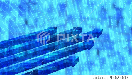 進歩するテクノロジーのイメージ背景のイラスト素材 [92622618] - PIXTA