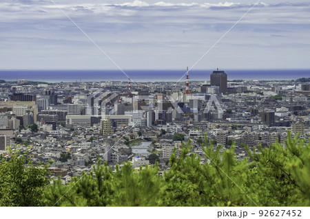 金沢市街地　石川県庁　石川県金沢市 92627452