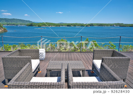 【志摩地中海村より英虞湾の風景】 三重県志摩市浜島町迫子 92628430