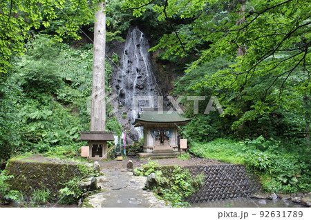 羽黒山　須賀の滝　出羽三山神社　出羽三山　山形県　鶴岡市 92631789