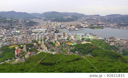 長崎稲佐山公園からの眺め1 92631835