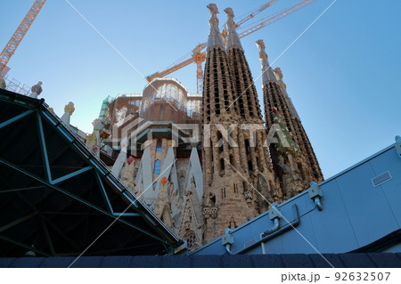 サグラダファミリア　スペイン　バルセロナ 92632507