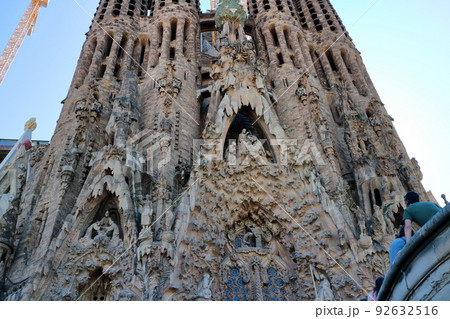 サグラダファミリア　スペイン　バルセロナ 92632516