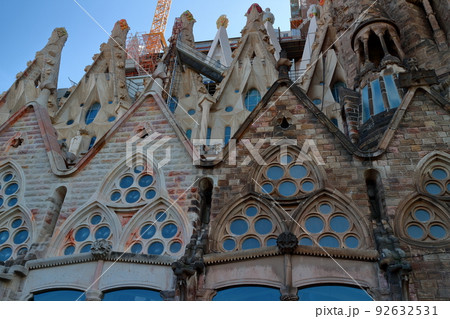 サグラダファミリア　スペイン　バルセロナ 92632531