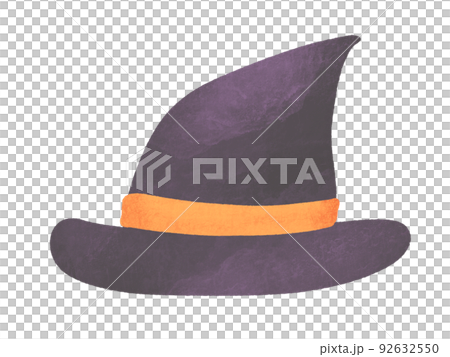 Halloween material (witch hat, single item) 92632550