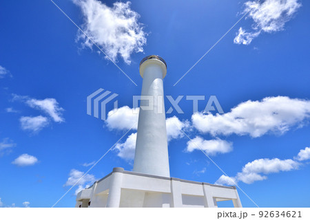 残波岬　残波岬灯台　沖縄本島最西端　沖縄県読谷村 92634621