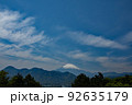 松田町からみた富士山 92635179