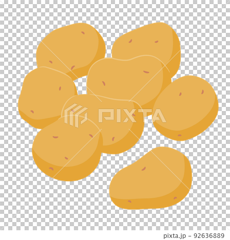 蔬菜插圖很多土豆 蔬菜插圖很多土豆 92636889
