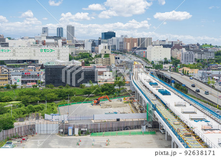 大阪府 北大阪急行線延伸工事 箕面萱野駅 大阪府 北大阪急行線延伸工事 箕面萱野駅 92638171