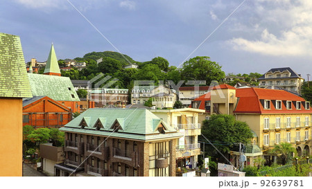 雨上がりのグラバー園方向1 雨上がりのグラバー園方向1 92639781