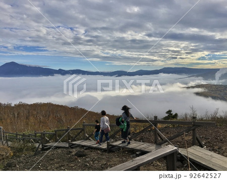雲海と岩手山 雲海と岩手山 92642527