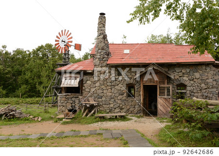 石積みの家／北海道・富良野市 92642686