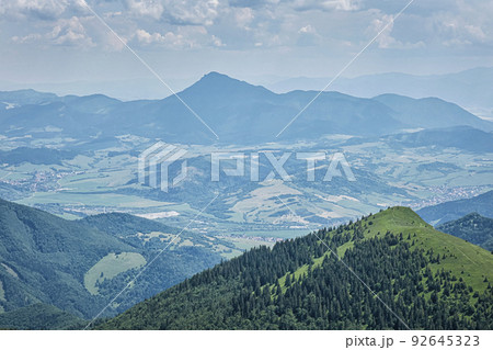 Big Choc and Osnica from Big Rozsutec, Little Fatra, Slovakia 92645323