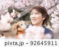愛犬とお花見その8 92645911