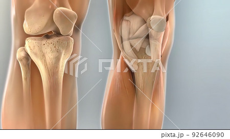 medically accurate illustration of the lower leg muscles 92646090
