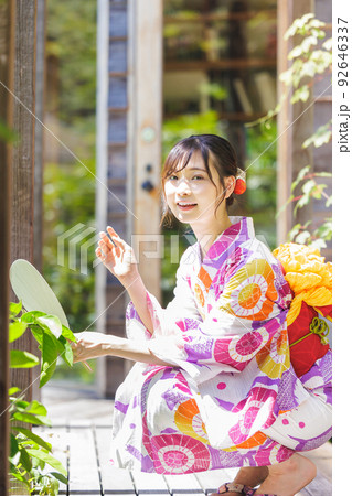 浴衣 女子 ポートレート 浴衣 女子 ポートレート 92646337