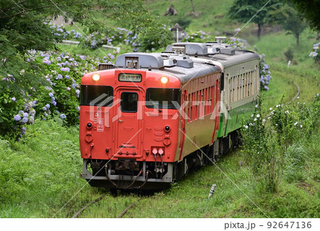 小湊鐵道　月崎ー上総大久保　キハ40-3＋キハ40-2 92647136