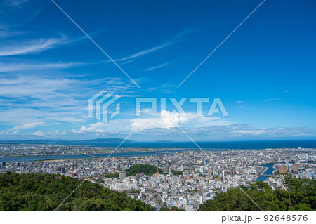 【徳島】眉山山頂付近からの眺望 92648576