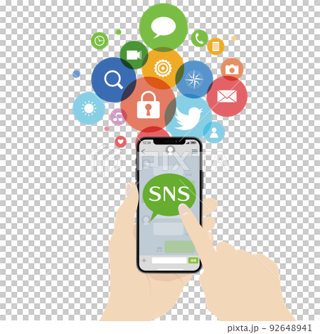 スマートフォン(SNS) スマートフォン(SNS) 92648941