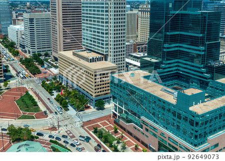 View of the Baltimore cityscape View of the Baltimore cityscape 92649073