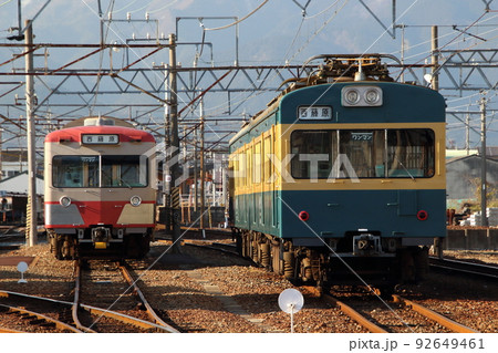 三岐鉄道三岐線：保々車両区にて 92649461