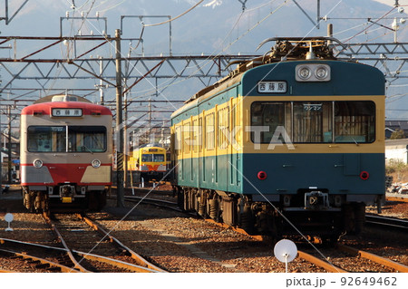 三岐鉄道三岐線：保々車両区にて 92649462
