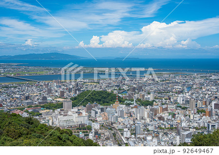 【徳島】眉山山頂付近からの眺望 【徳島】眉山山頂付近からの眺望 92649467