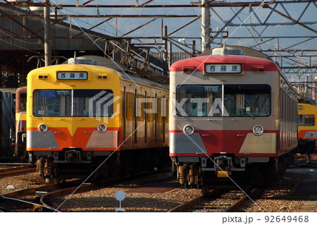 三岐鉄道三岐線：保々車両区にて 92649468