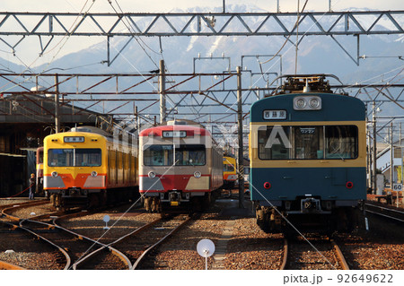 三岐鉄道三岐線：保々車両区にて 92649622