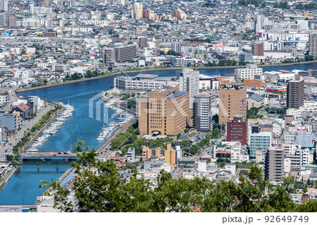 【徳島】眉山山頂付近からの眺望【徳島県庁付近】 【徳島】眉山山頂付近からの眺望【徳島県庁付近】 92649749