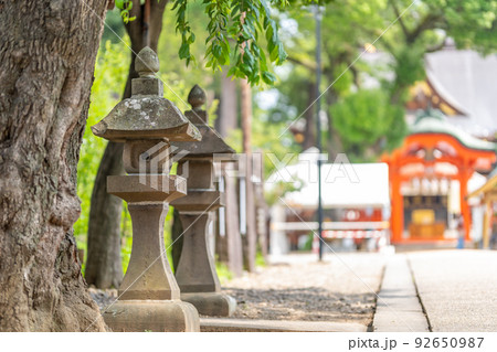 榴岡天満宮 参道 唐門 社殿 榴岡天満宮 参道 唐門 社殿 92650987