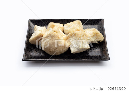 Fresh rare lion's mane mushroom 92651390