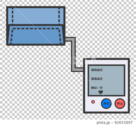 家庭で血圧を記録して健康管理できる器具 家庭で血圧を記録して健康管理できる器具 92653897