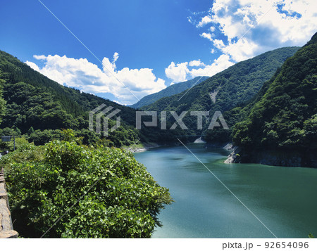 夏の秩父湖 夏の秩父湖 92654096