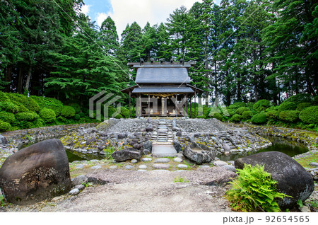 唐松山天日宮 唐松神社 秋田県 唐松山天日宮 唐松神社 秋田県 92654565