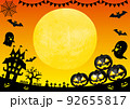 ハロウィン　ハロウィンのフレーム 03 92655817