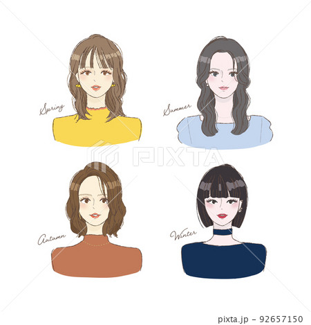 パーソナルカラー 4シーズン 92657150