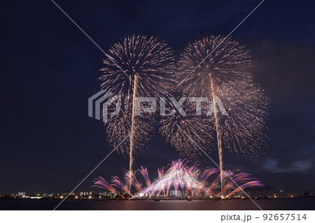 くわなの花火　＜桑名水郷花火大会＞ 92657514