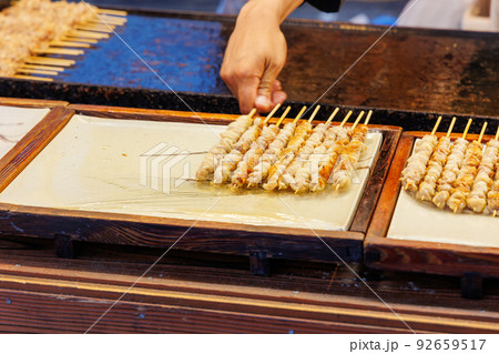 屋台の焼き鳥 屋台の焼き鳥 92659517