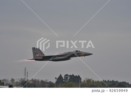 F-15 イーグル 戦闘機 機動飛行　アフターバーナー　記念塗装 92659949