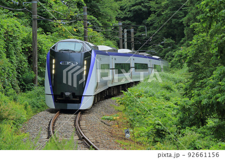 大糸線 夏の特急あずさ 大糸線 夏の特急あずさ 92661156